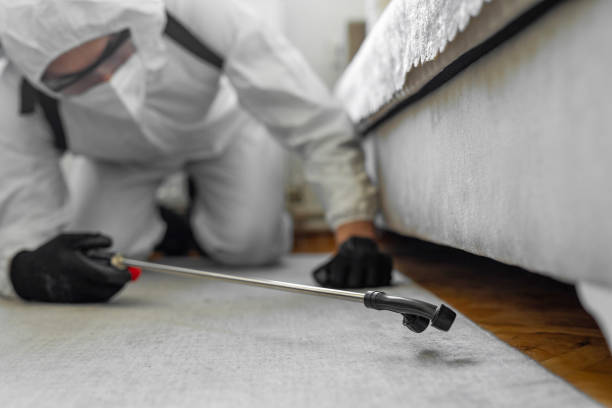 Professional Mosquito Control technician working in Summit, NJ